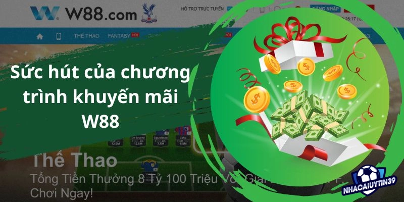 Giới thiệu chung về khuyến mãi W88