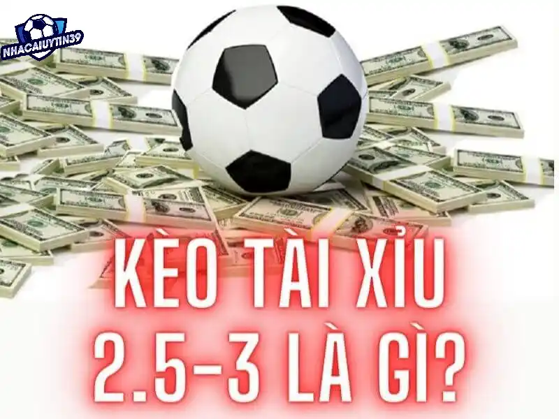 Giới thiệu khái quát về kèo tài xỉu 2.5-3