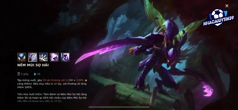 Kha'zix sở hữu bộ kỹ năng đỉnh cao